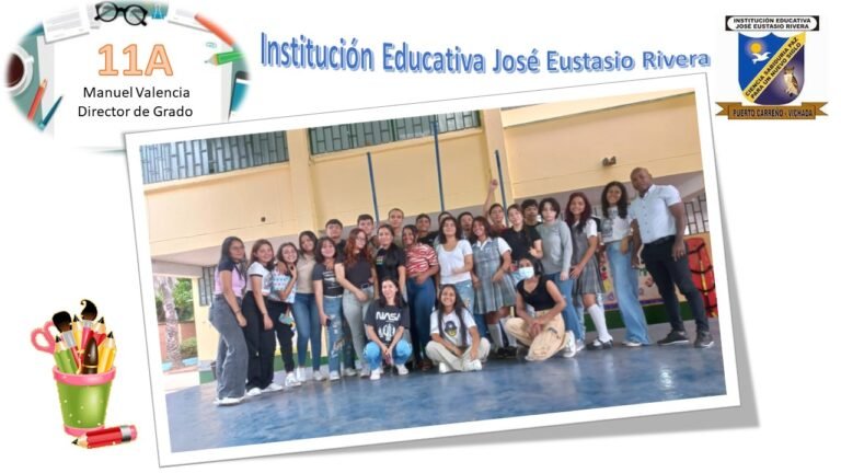 DIRECTORES DE GRADO INSTITUCION EDUCATIVA JOSE EUSTASIO RIVERA